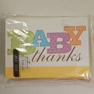 Hallmark Baby Thanks Greeting Cards 20 Count